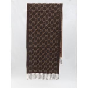 구찌 GG 캐시미어 스카프 8123174GABX 2579 BROWN