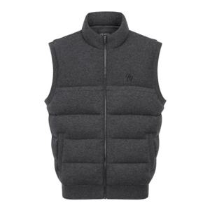 [파리게이츠] (511E4SV301)남성 구스다운 집업 니트 베스트