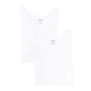 25 FW 폴로 랄프로렌 로고 자수 U넥 탱크 탑 2팩 세트 714835886001 TP436759368