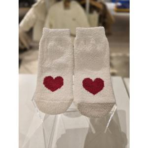 [블루독베이비] 25 FW(IV)하트 포인트 수면양말(45C1481008) 백일 돌 선물 크리스마스 겨울 조카 (45C14810