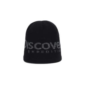 디스커버리모자 AQS DXBN0533N-BKS 로고 자카드 비니
