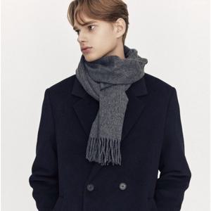 [지오다노]남자 기본 울 캐시미어 더블 코트 075922