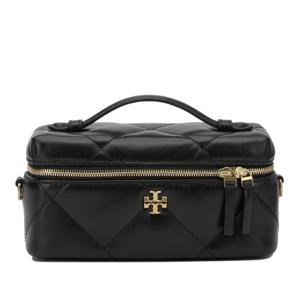 토리버치 퀼티드 가죽 탑 핸들 파우치 176449 001