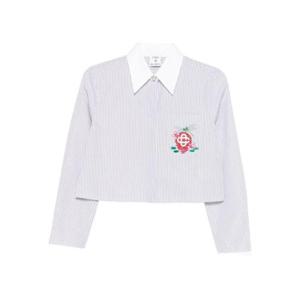 카사블랑카 셔츠 WAW25SH219 01 WHITE