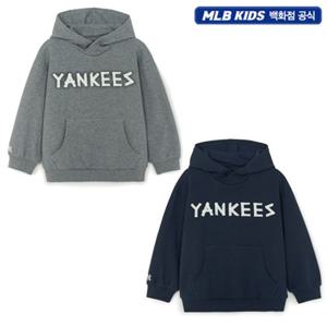[MLB키즈] JD 스트릿 테이프 로고 기모 후드 7AHDB0856 -2