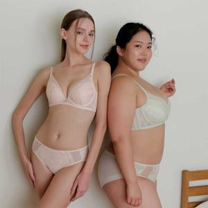 비너스 편안한 피팅감  부유방 커버 자카드 데일리 보정 A,B컵 브라 VBRG626AB