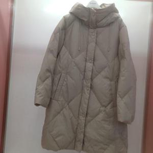 Latium HC06 하이넥 후드 덕 패딩 훅집업 클래식 길이 점퍼 T2543jp06B