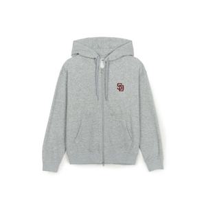 MLB후드집업 GQC 3ATRV0246-13MGS 바시티 등판 레터링 기모 후드집업 샌디에이고 파드리스