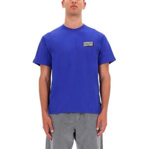 베르사체 반팔 티셔츠 79GAHP10 CJ01P289 BLUE