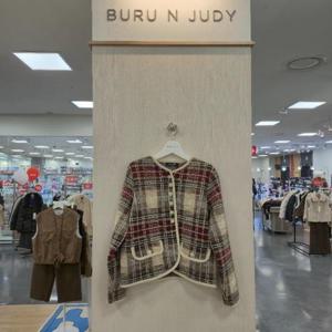 부루앤쥬디 HC42 노카라타탄체크자켓 BBRLJK108B