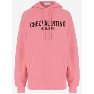 25SS Valentino 로고 후드 스웨트 셔츠 6B3MF24D960259 TP565315243