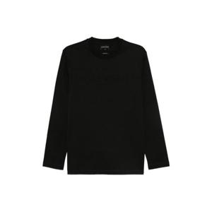 25FW 엠프리오 아르마니 로고 코튼 T 셔츠 8N1TD71JGYZ0021 TP565465706