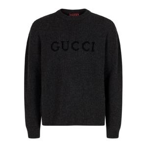 25FW 구찌 Charcoal 울 blend 스웨터 833499XKEYJ1043 TP565414767