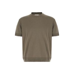 25SS Moncler 올리브 그린 실크 blend 스웨터 9C00011M632982E TP565445084