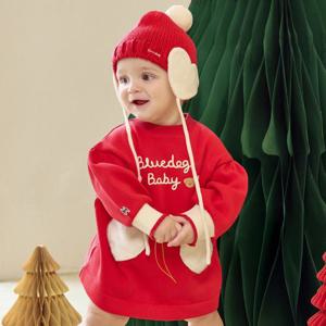 [블루독베이비]로고 하트 드레스 (45C70-674-02)