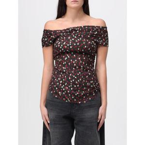 이자벨마랑 블라우스 HT0737FAC4J02I BKRD Black