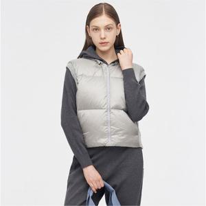 [링스골프]여성 다운 하이브리드 후드 베스트 L21D4SV161_MG