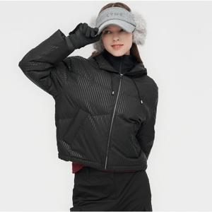 [링스골프]여성 퍼포 스윙 디테쳐블 덕 다운점퍼 L21D4JP351_BK