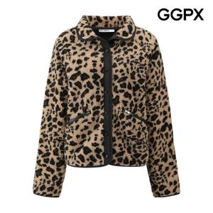 [지지피엑스]레오파드 덤블 점퍼 GPAJP025F