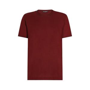 돌체앤가바나 로고 디테일 크루 넥 티셔츠 G8JX7TFU7EQ