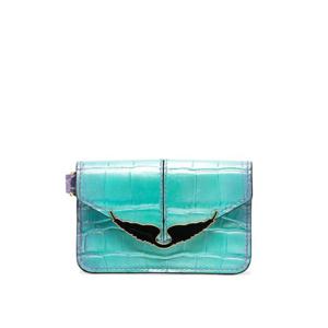 쟈딕앤볼테르 보더라인 로고 장식 가죽 지갑 LWSG01224