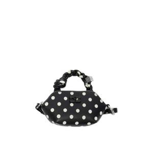 가니 폴카 도트 프린트 미니 토트 백 B3010077