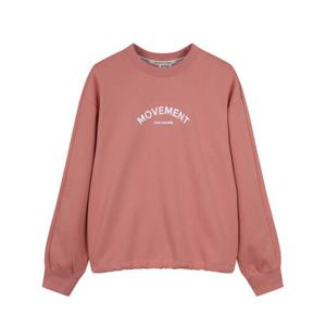 [폴햄]여성) 무브 플리스 크롭 그래픽 맨투맨 (PHF4TR2750)