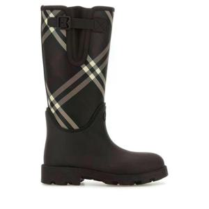25FW Burberry 프린트 canvas 부츠 8114773A1211 TP567981700