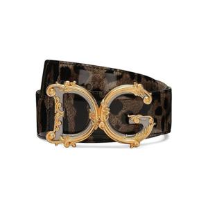 25 FW 돌체앤가바나 로고 장식 레오파드 프린트 벨트 BE1517AM568 TP432011239