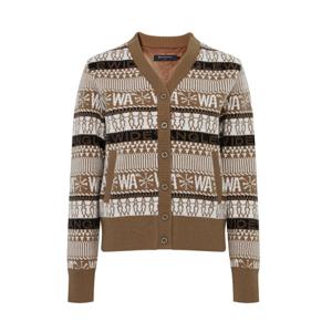 [와이드앵글]여성 CO 노르딕 하이브리드 브이넥 방풍 가디건 L WWW25K75E3