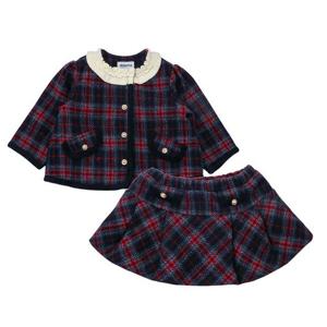 [압소바]루비 체크 스커트 상하A2721213