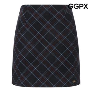 [지지피엑스]체크 미니 윈터 큐롯 스커트 GPBSK002B