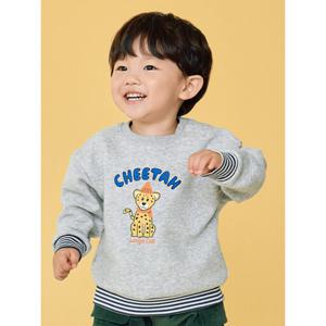 [탑텐키즈][택가39900원] MKE4TR3301 유아 멸종동물 라이트플리스 맨투맨