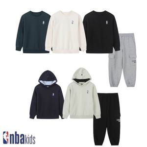 [엔비에이키즈(아동)]NBA 기모 맨투맨후드팬츠 7종택1(K254TP030P)
