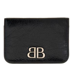 발렌시아가 콤팩트 로고 디테일 카드 지갑 765631 2AAYP1000