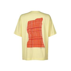 옴므 플리세 이세이 미야케 반팔 티셔츠 HP56JK23052 YELLOW DOM