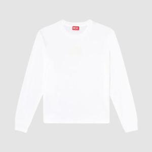 디젤 긴팔 티셔츠 A187230PJBG100 WHITE DOM