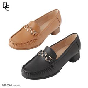 [엘칸토]경량 쿠션 힐로퍼 경량 여성 로퍼 LCWC09U613_XGN