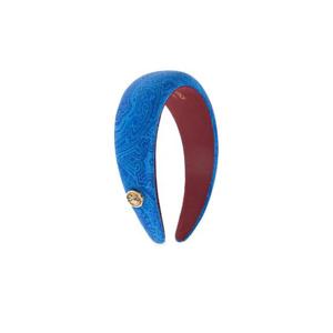 25 FW 에트로 페이즐리 프린트 로고 장식 헤어밴드 WF6A0003AKH62 TP447007788