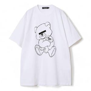 언더커버 반팔 티셔츠 UB0D3802WHITE DOM