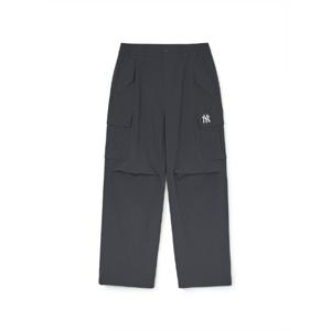 M MLB팬츠 IQC 3LWPB0746-50CGS 남성 베이직 스트레치 기모 카고 와이드 팬츠 뉴욕양키스