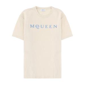 알렉산더 맥퀸 반팔 티셔츠 847750 QTAD50997 WHITE