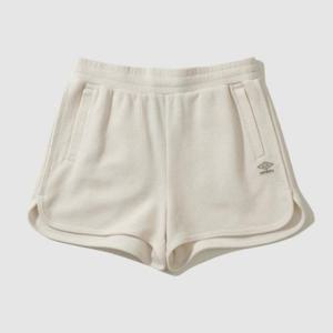 엄브로반바지 KQF UP322CHP70-OBE 우먼스 와플지 3부 반바지 / OATMEAL BEIGE