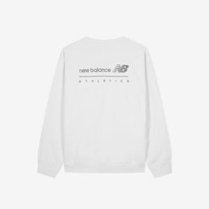 뉴발란스긴팔티 EQS NBNCF42103-16 UNI Linear 그래픽 기모 맨투맨 (SEMI OVER FIT)