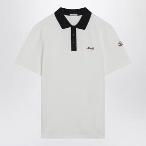 몽클레어 로고 자수 스냅 버튼 폴로 티셔츠 8A0000389A16 034