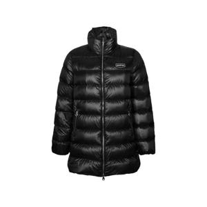 듀베티카 25FW BONAGIA 로고 패치 패딩 자켓 블랙 VDDJ35835K0001 BKS