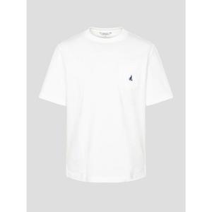 [빈폴멘] 포켓 로고 반소매 티셔츠 - 화이트 (BC5342O231)