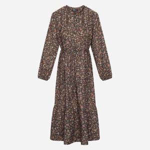 [써스데이아일랜드]플라워 기모 티어드 원피스 T258MOP244W