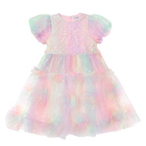 [프렌치캣(정상)]무지개 꽃 샤 드레스 (Q56DAO020)