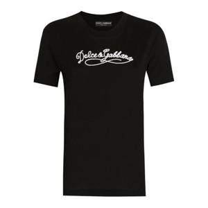 돌체앤가바나 반팔 티셔츠 F8V42Z GDDL1N0000 BLACK